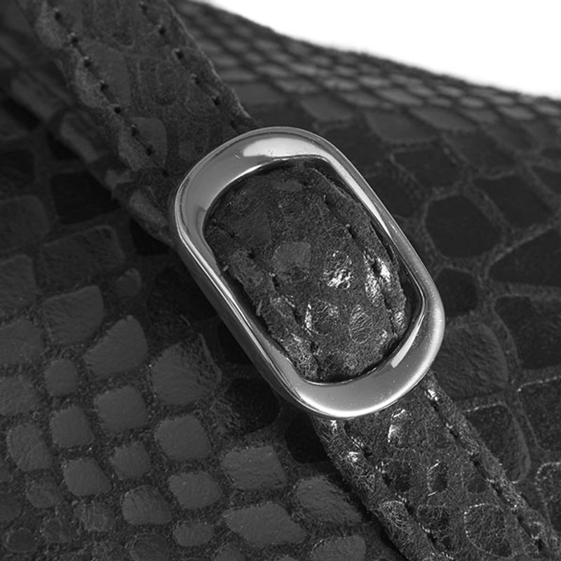Mobilveske FASHION FAVORITES CROCO svart Depeche